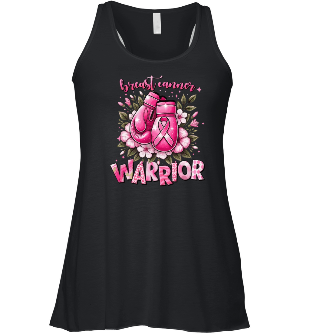 Breast Cancer Warrior Breast Cancer Awareness Women's Flowy Tank Top