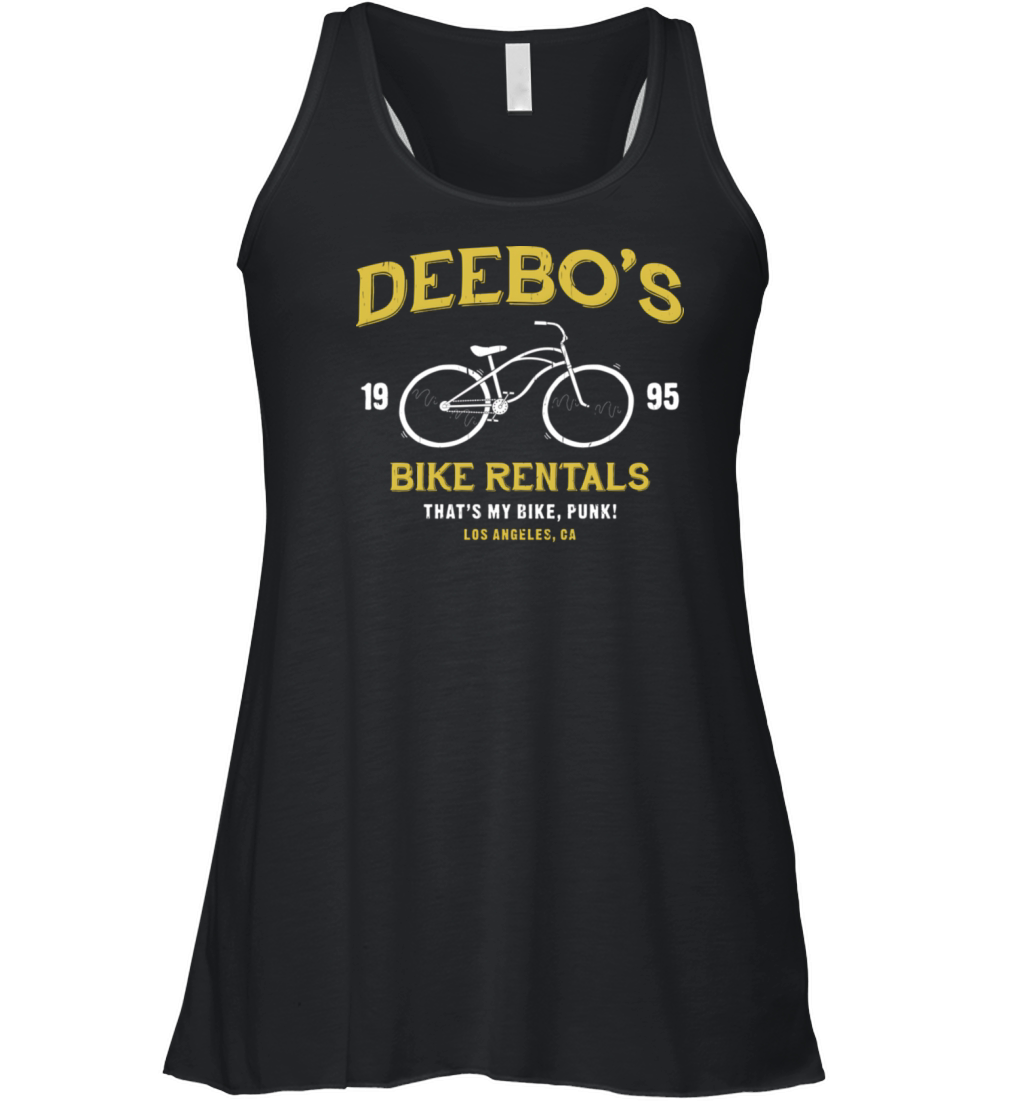 deebos bike rentals Women's Flowy Tank Top
