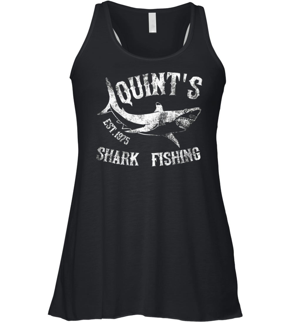 Quints Shark Fishing - Amity Island Women's Flowy Tank Top