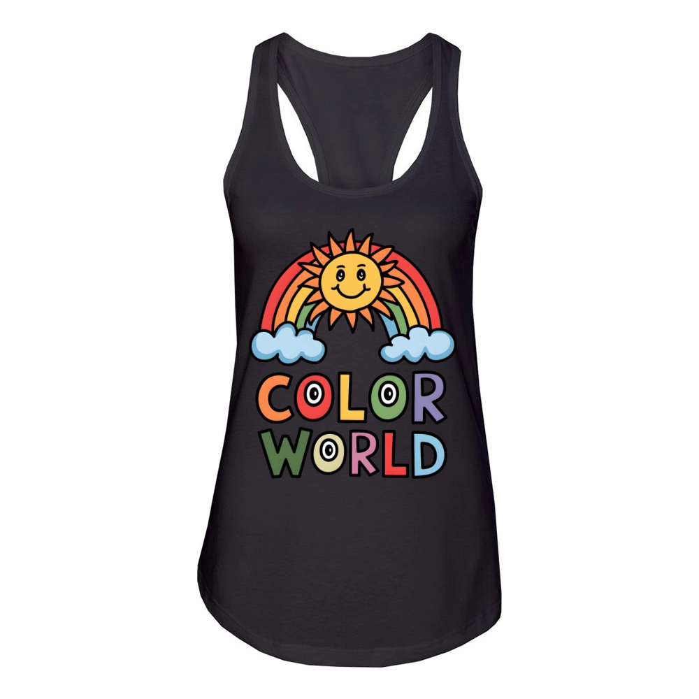 Color World Women's Racerback Tank