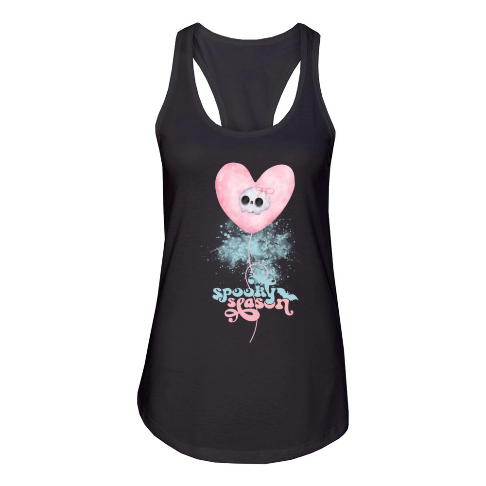 Pinkoween Funny Quote Pumpkin Princess Women's Racerback Tank