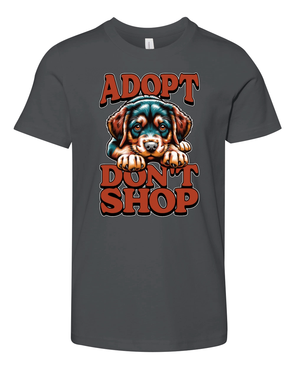 Animal Shelter Adopt Dont Shop Animal Rights Youth Unisex Jersey Tee