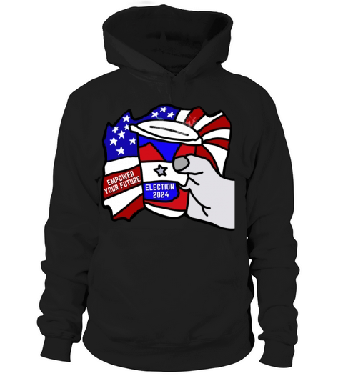 Brewing Change Empower Your Future in Election2024 Hoodie Unisex