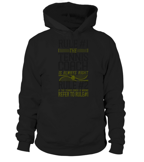 Funny Tennis Player Racket Coach Hoodie Unisex