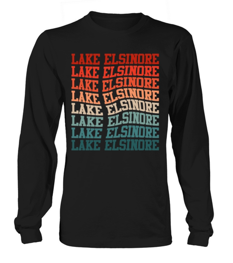 LAKE ELSINORE CALIFORNIA USA Golden State Lakes Long sleeved Unisex