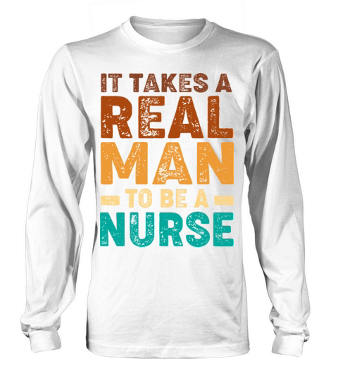 Retro Grunge 90s Medical RN Male Nurse For Men Long sleeved Unisex