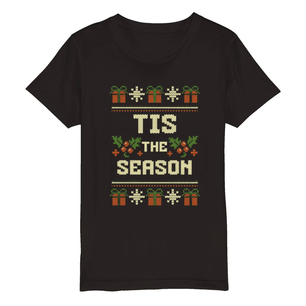 Ugly sweater - This The Season Organic Kids Crewneck T-shirt