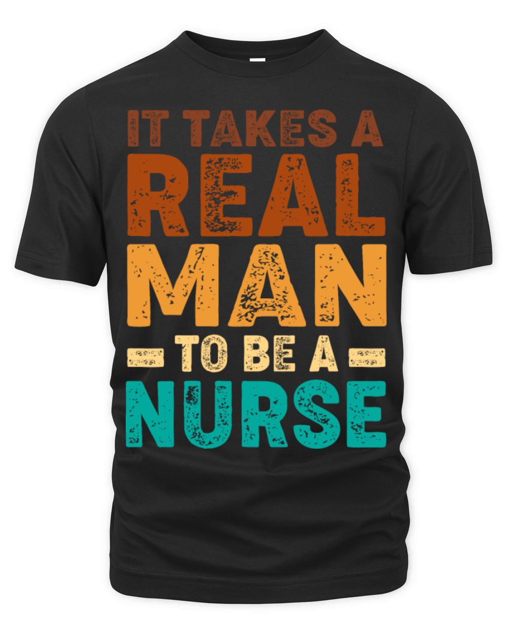 Retro Grunge 90s Medical RN Male Nurse For Men Organic Unisex T-shirt