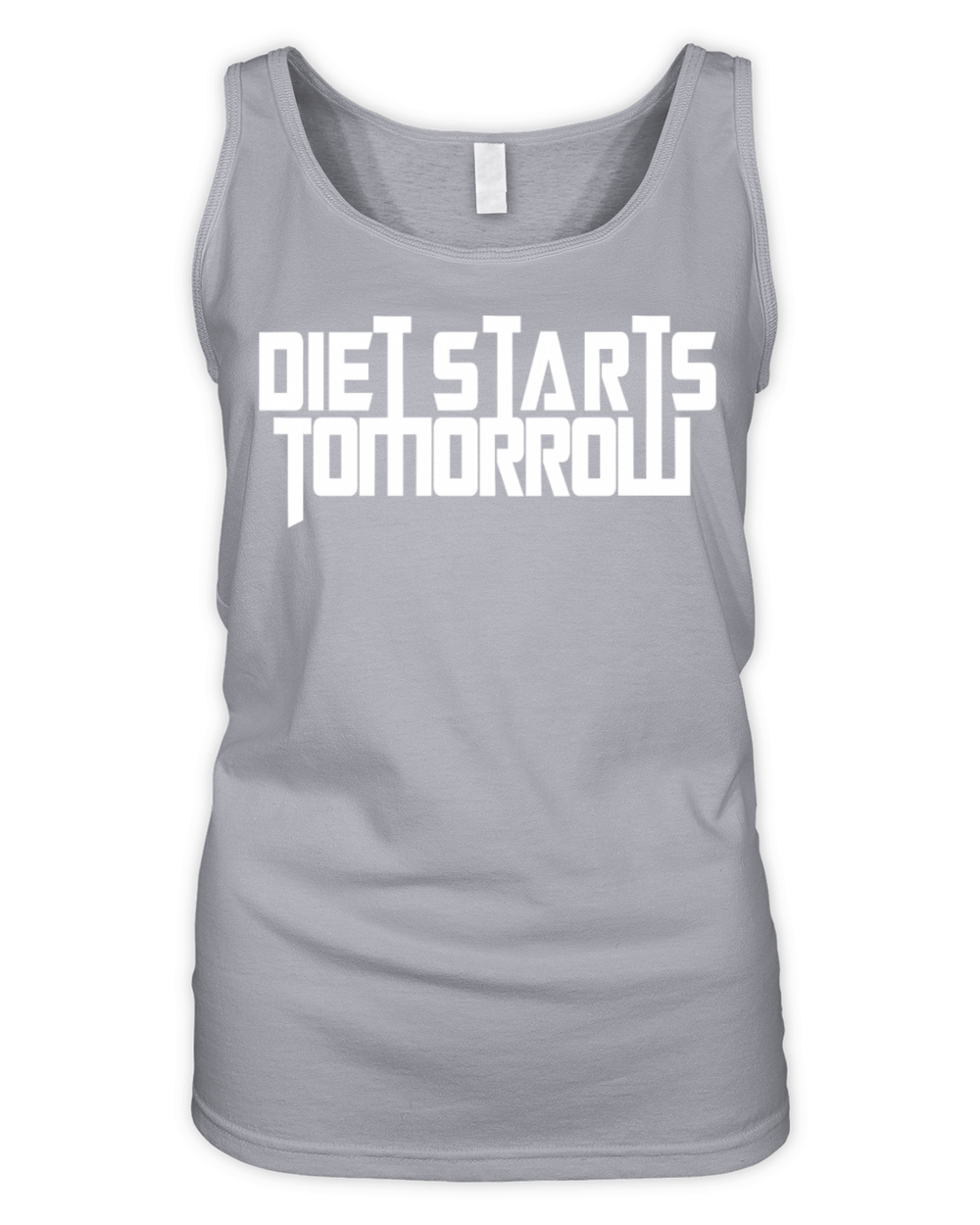 Diet starts tomorrow Organic Women's Tank Top