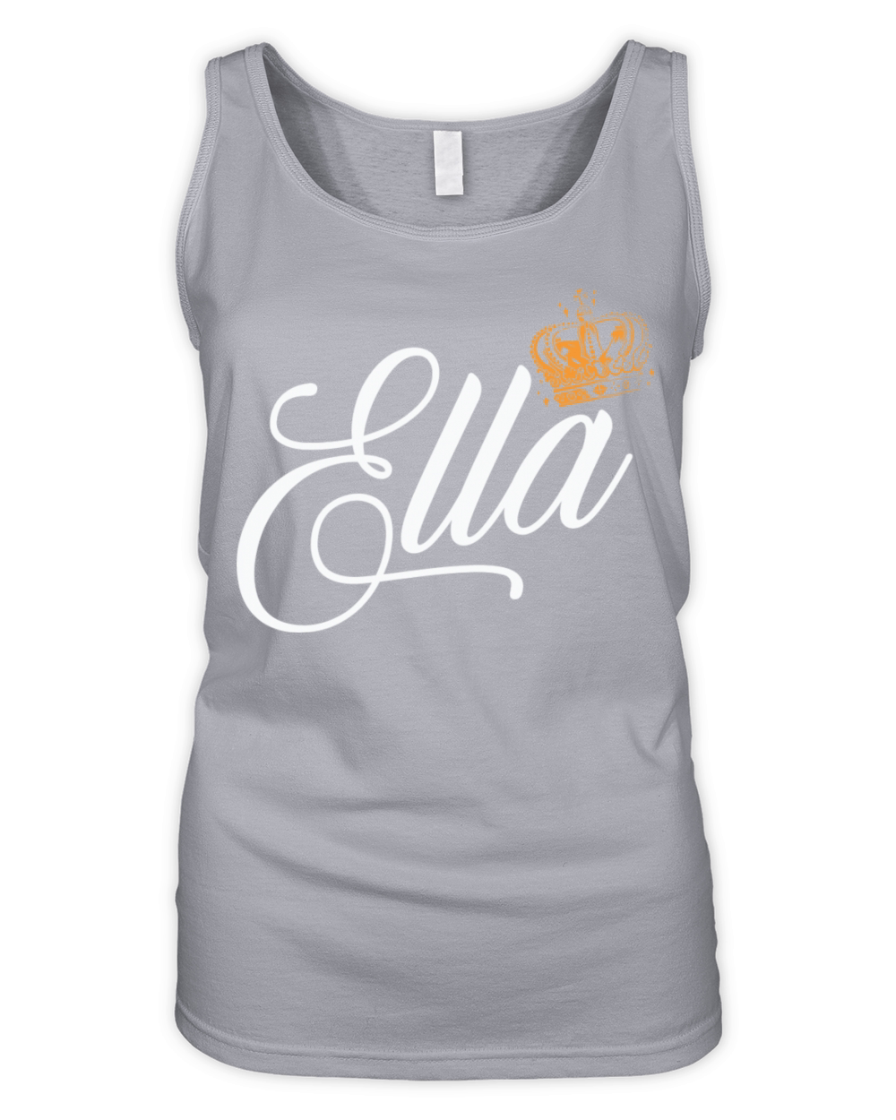 Ella Name for Women Kids Toddlers - Ella Custom Organic Women's Tank Top