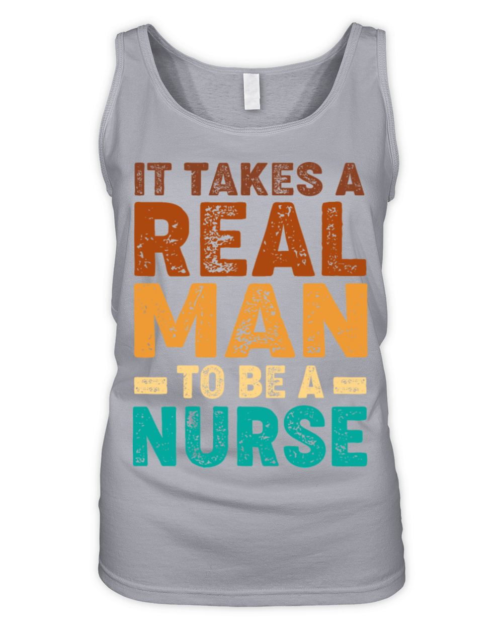 Retro Grunge 90s Medical RN Male Nurse For Men Organic Women's Tank Top