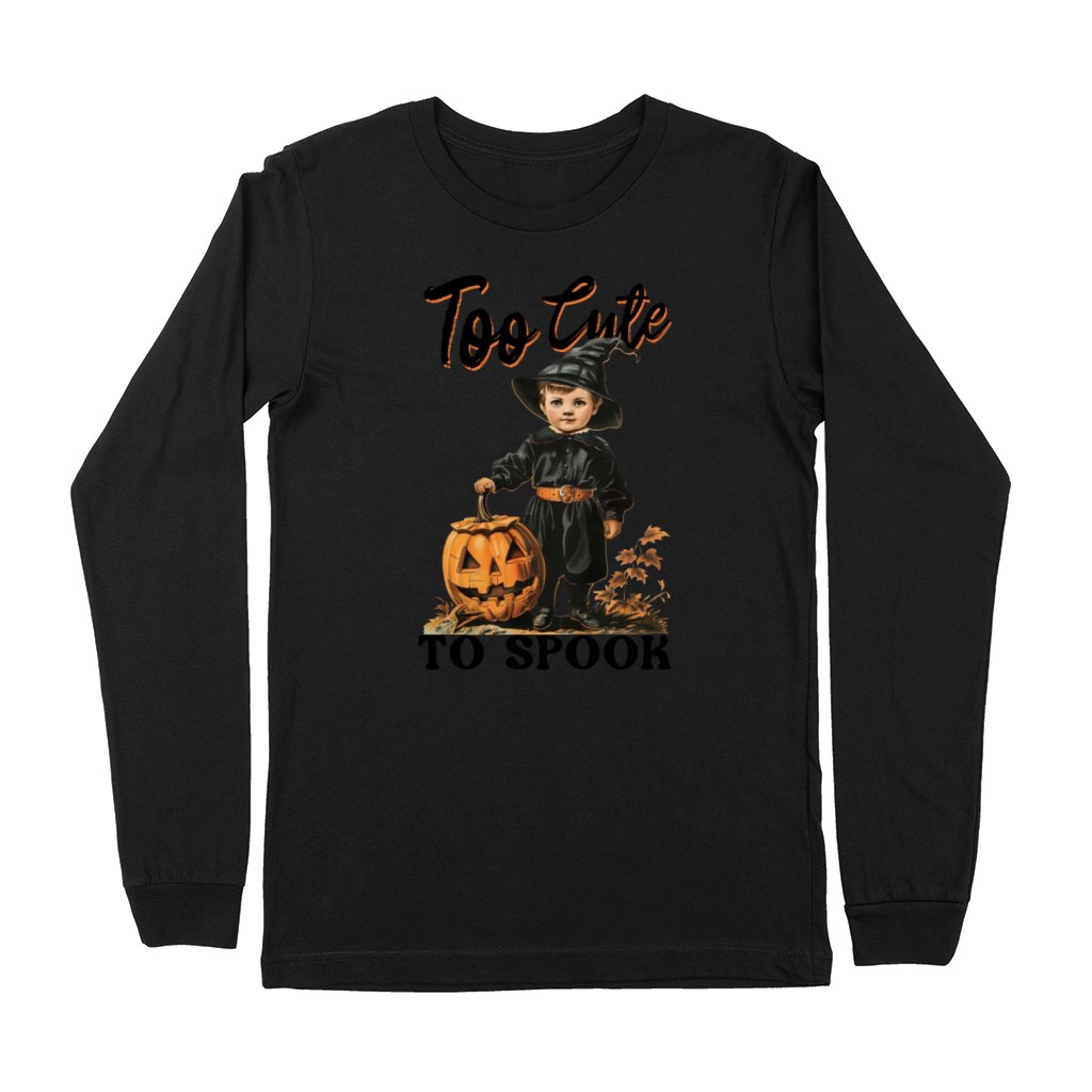 Too Cute To Spook - Vintage Halloween Premium Long Sleeve