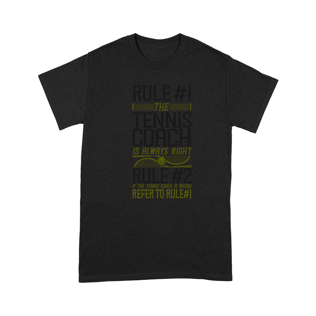 Funny Tennis Player Racket Coach Premium T-shirt