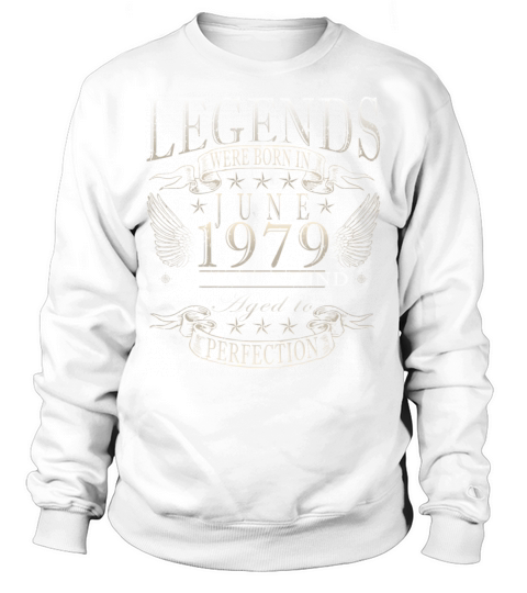 45th birthday 45 years June 1979 Sweatshirt Unisex