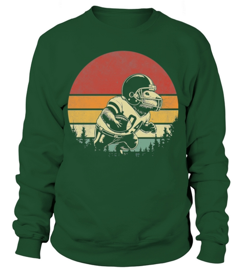 Retro Capybara Playing Football Vintage Sweatshirt Unisex