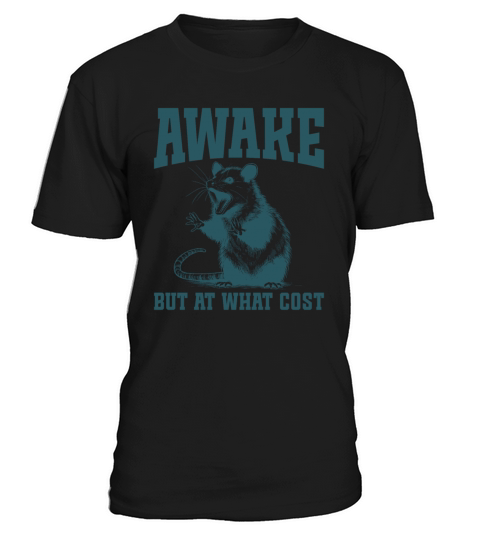 Awake Angry Opossum Vintage T-Shirt Unisex