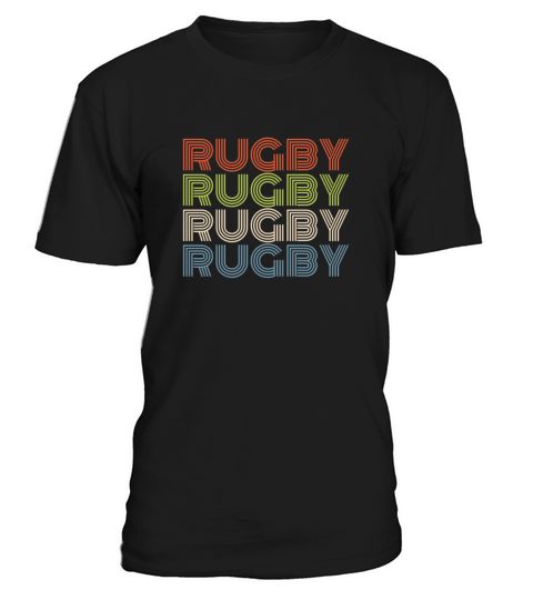 Rugby Coach Retro Vintage Cool Rugby T-Shirt Unisex