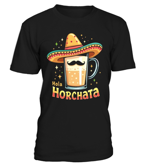 Vintage Retro Style Horchata Mexican Drink Summer T-Shirt Unisex