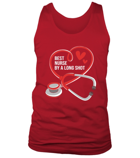 Stethoscope Design Funny Nursing Humor Male Nurse Tank Top Unisex