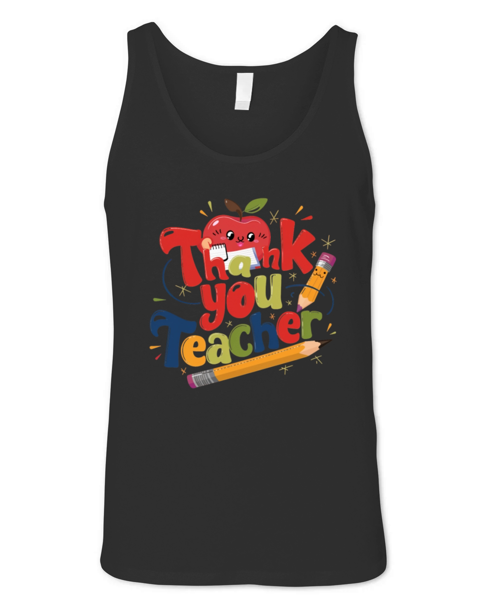 Thank You Teacher Unisex Jersey Tank