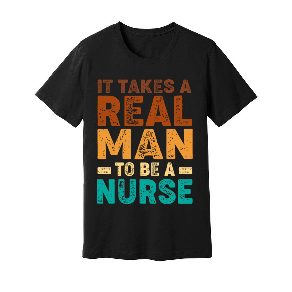 Retro Grunge 90s Medical RN Male Nurse For Men Unisex Jersey Tee