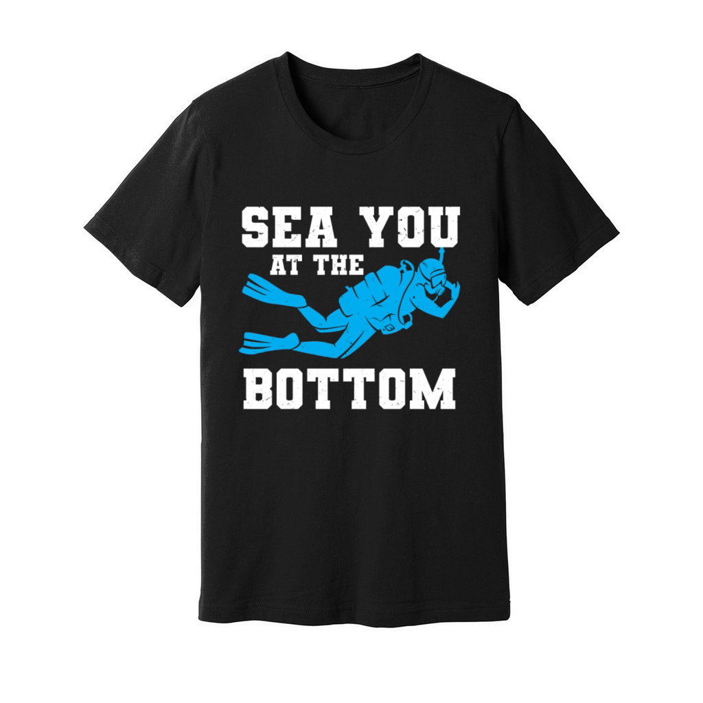 Scuba Diving Diver Unisex Jersey Tee
