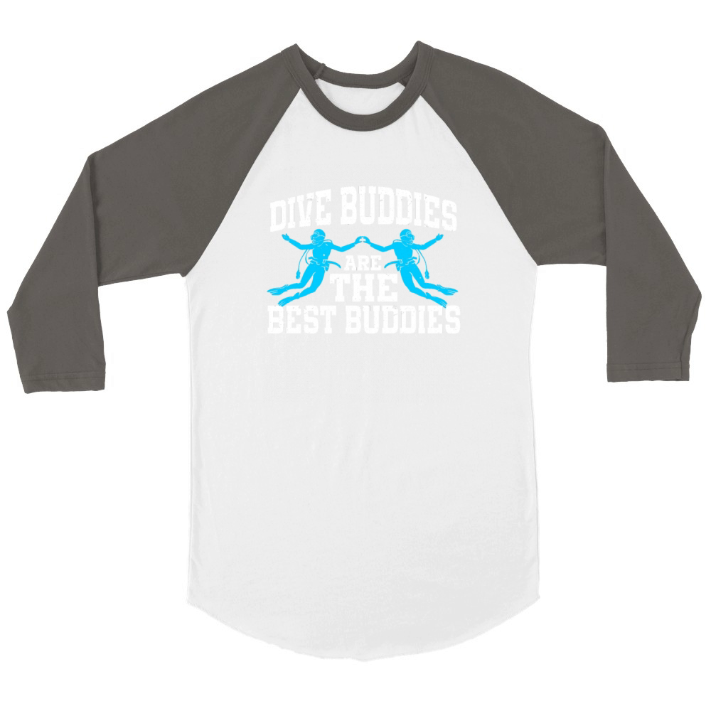 Scuba Diving Diver Unisex ¾ sleeve Raglan T-shirt