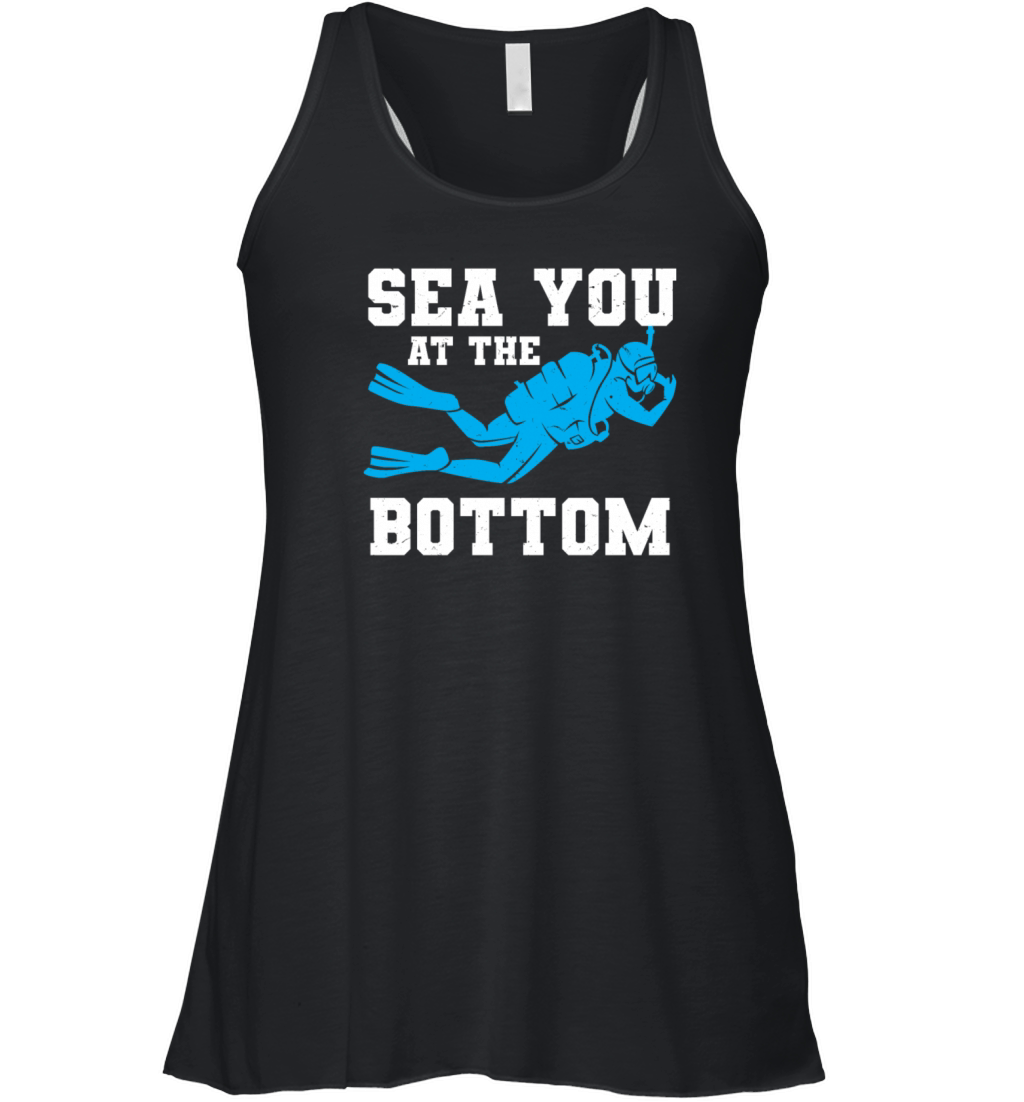 Scuba Diving Diver Women's Flowy Tank Top