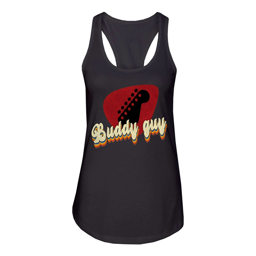 buddy guy vintage Women's Racerback Tank