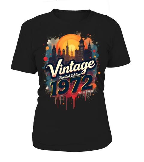 1972 Limited Edition Vintage Women's T-Shirt