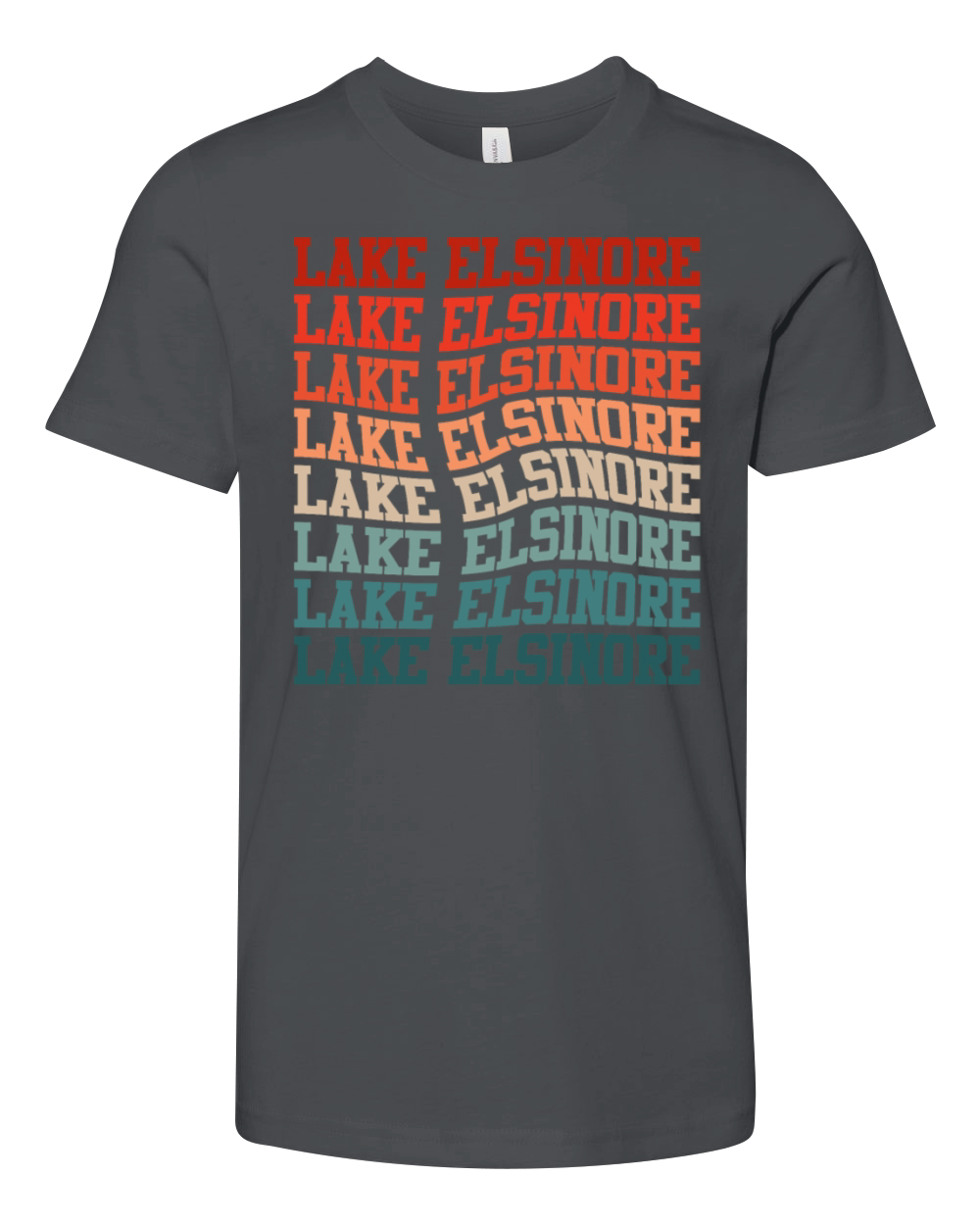 LAKE ELSINORE CALIFORNIA USA Golden State Lakes Youth Unisex Jersey Tee