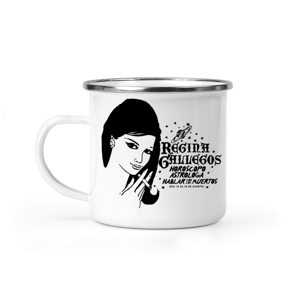 Vintage Mexican Astrologer with Psychic Gifts Camping Mug