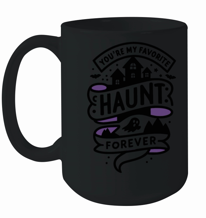 Haunted by You - Halloween Couples Ceramic Mug
