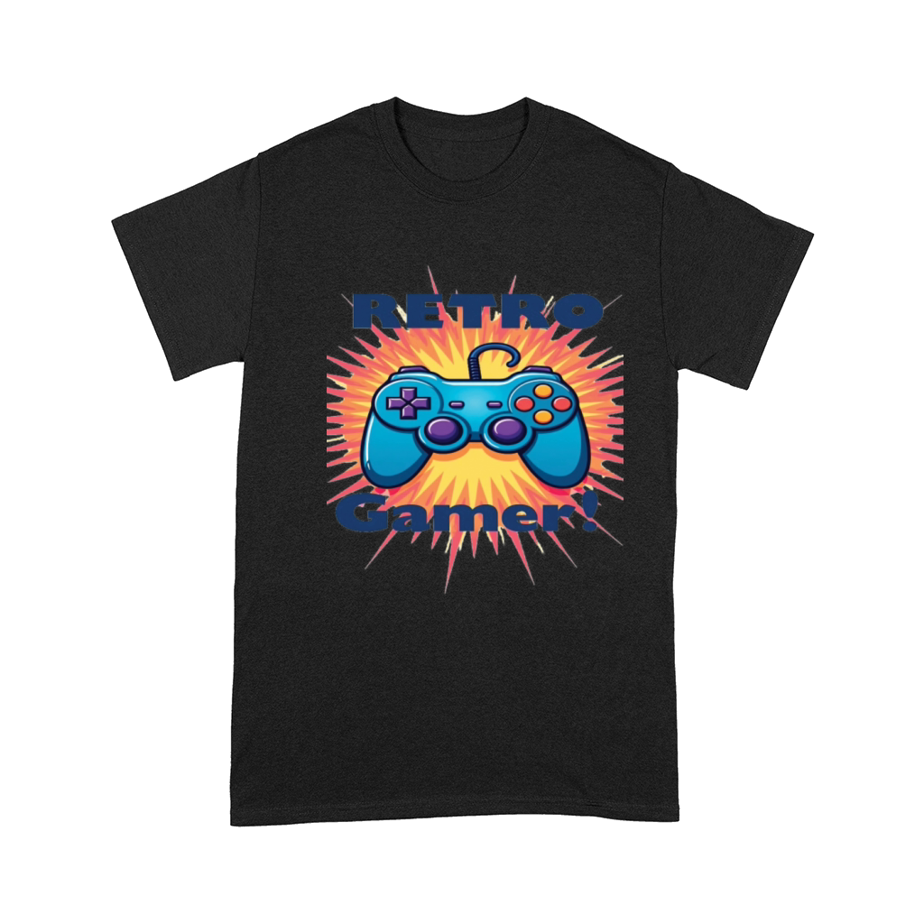 Retro Gamer Controller Design for Classic Gaming Comfort T-shirt
