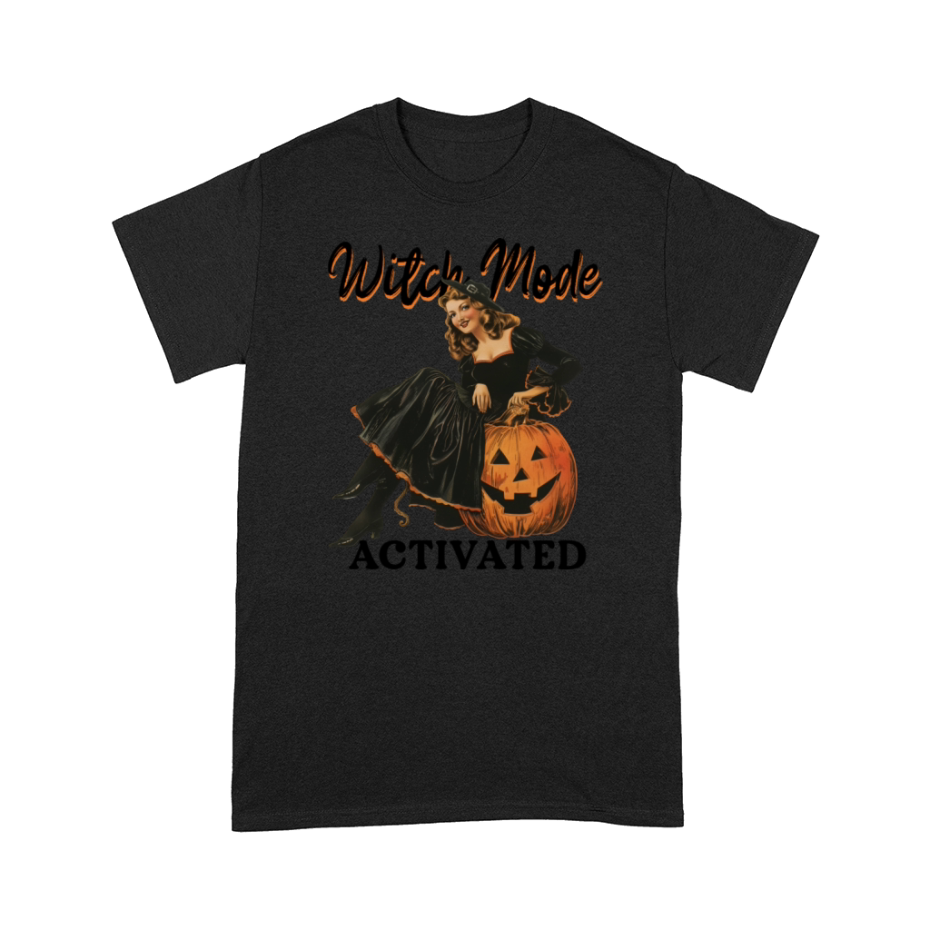 Witch Mode Activated - Vintage Halloween Comfort T-shirt