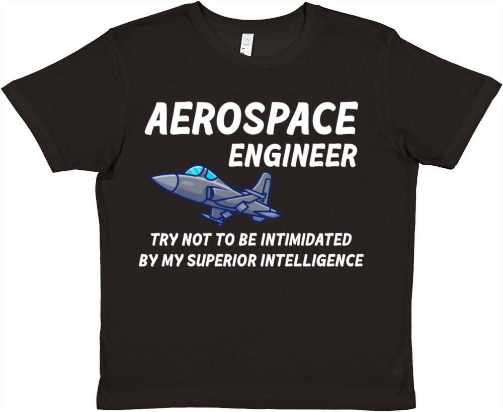 Aerospace Engineer Try Not To Be Intimidated Premium Kids Crewneck T-shirt