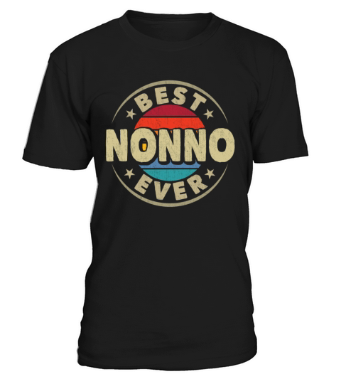 Best Nonno Ever Retro Vintage Grandpa Fathers Day T-Shirt Unisex