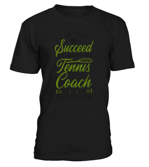 Funny Tennis Player Racket Coach T-Shirt Unisex