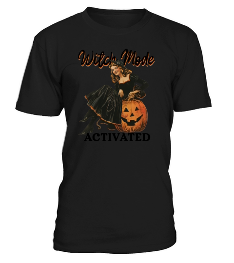 Witch Mode Activated - Vintage Halloween T-Shirt Unisex