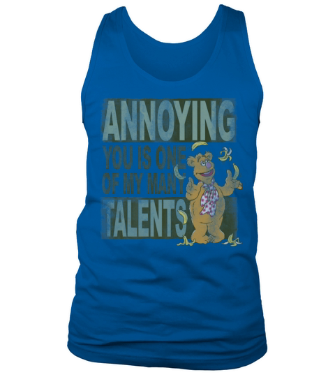 Fozzie Bear Annoying You Talent Vintage Tank Top Unisex
