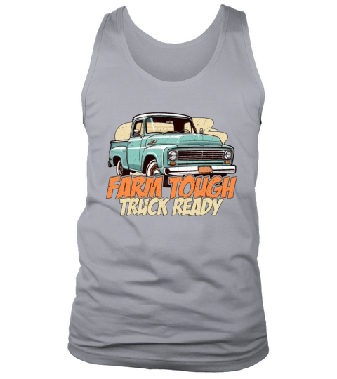 Pickup Truck Farm Tough Truck Off-Road Vehicle Tank Top Unisex