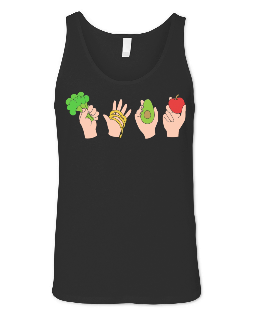 Fruit And Veggie Diet Food Dietitian Nutritionist Unisex Jersey Tank