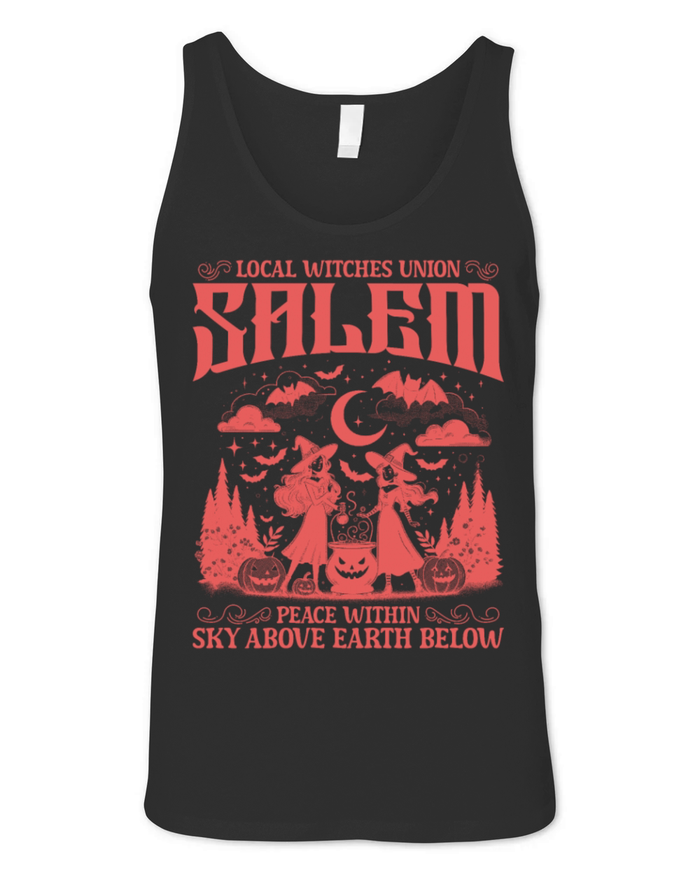 Local Witches Union Salem Unisex Jersey Tank