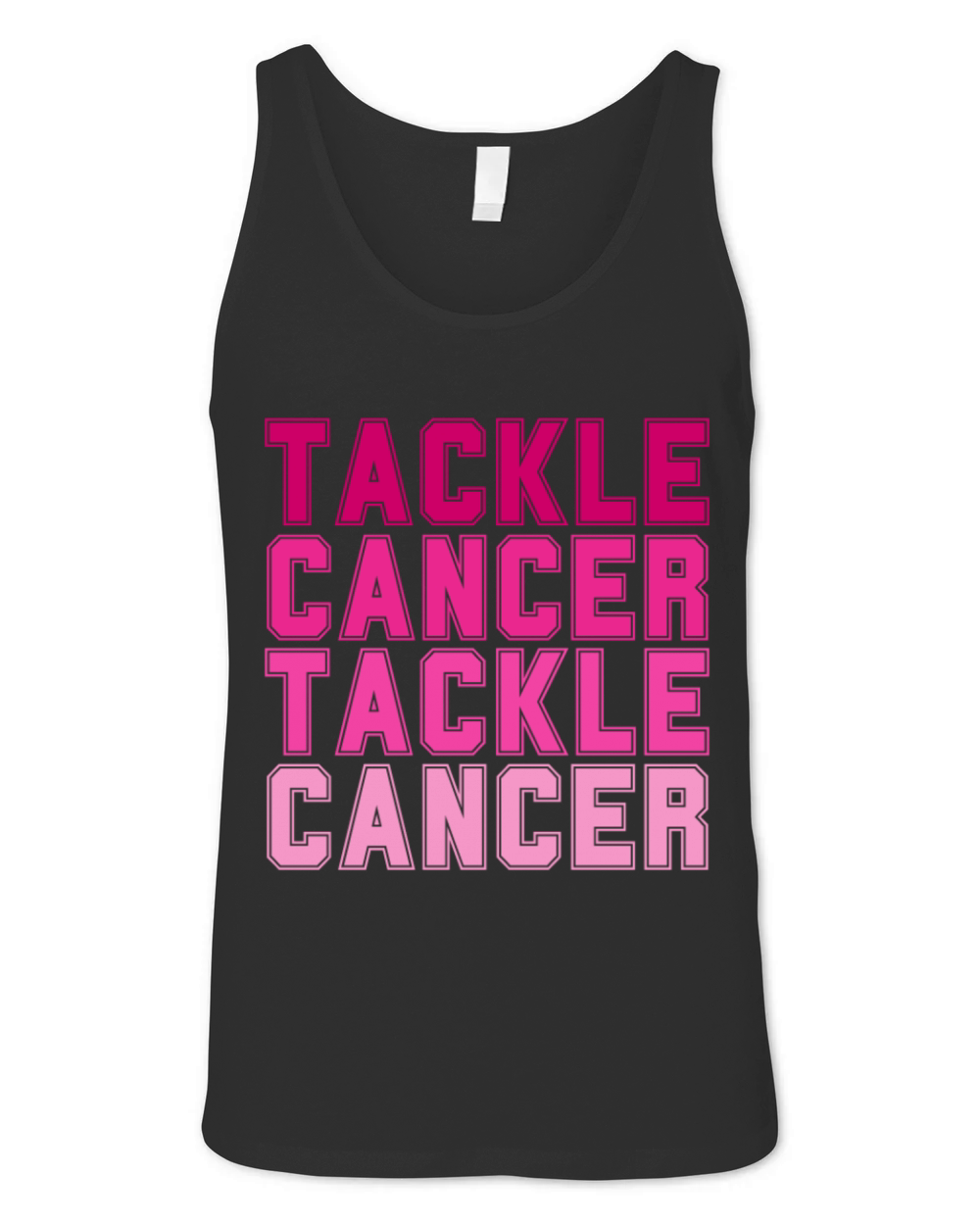 Tackle Cancer Breast Cancer Awareness Unisex Jersey Tank