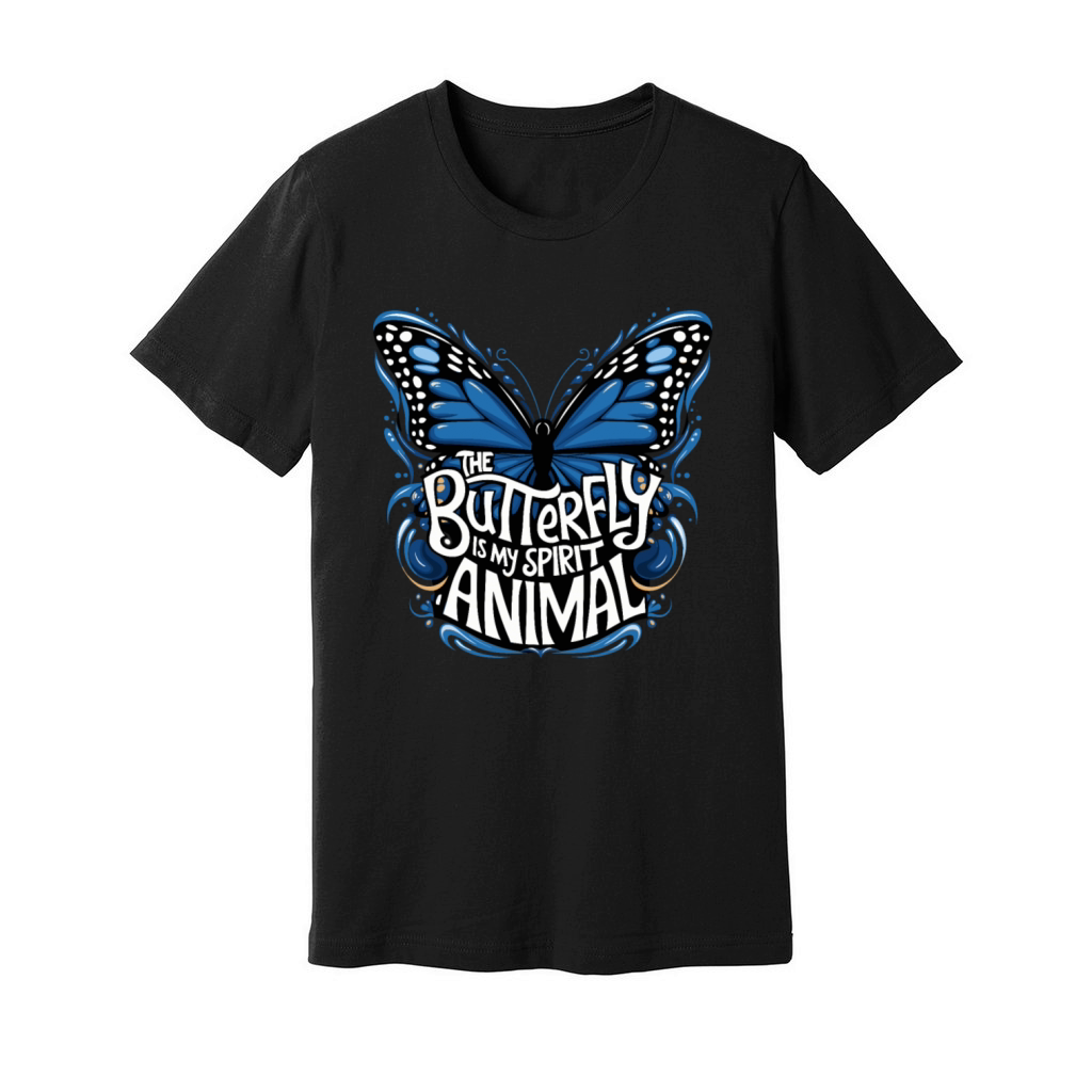 The Butterfly Is My Spirit Animal Unisex Jersey Tee