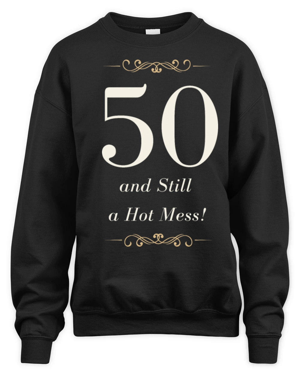 50th birthday shirts for women Unisex Premium Crewneck Sweatshirt