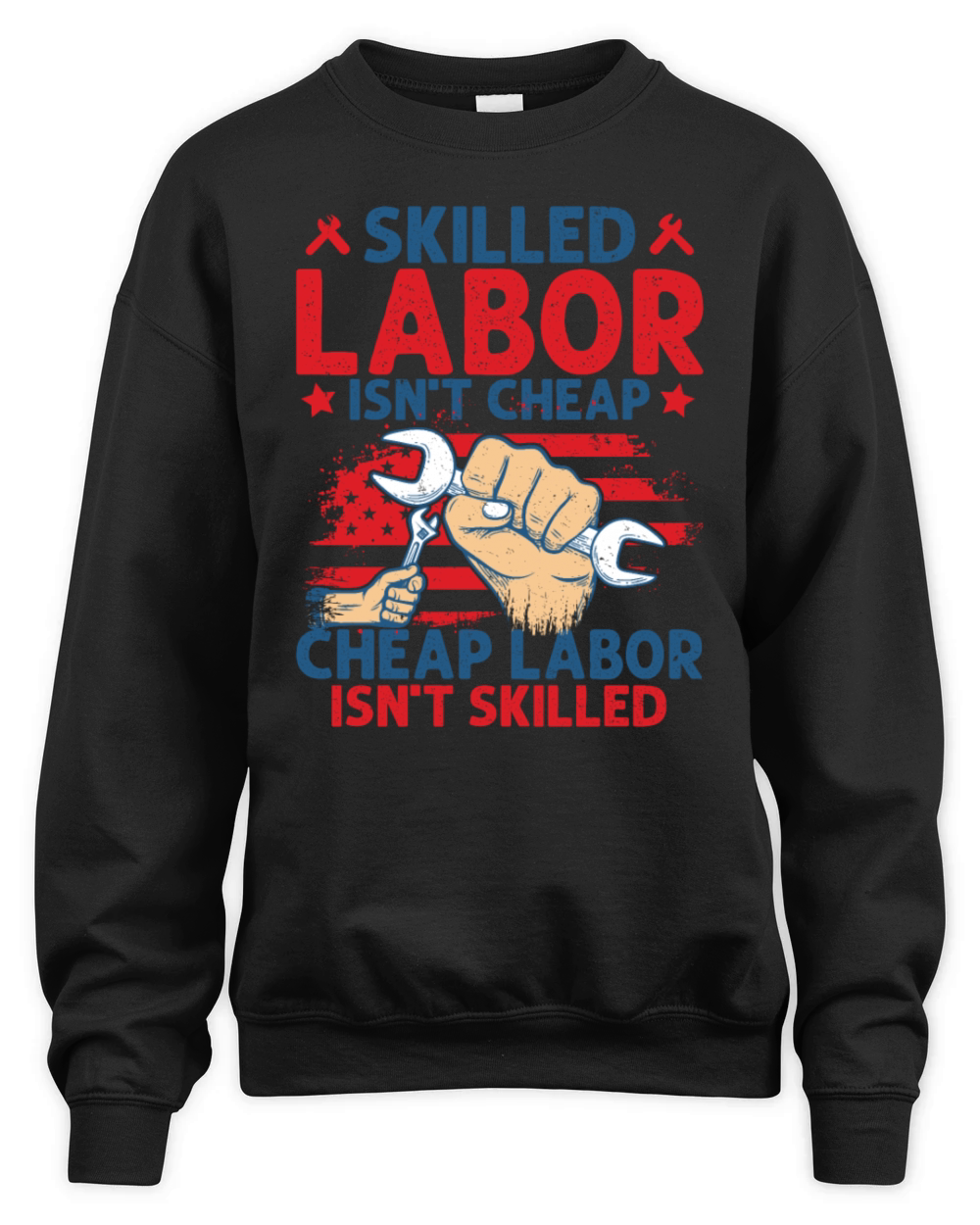Happy Labor Day Unisex Premium Crewneck Sweatshirt