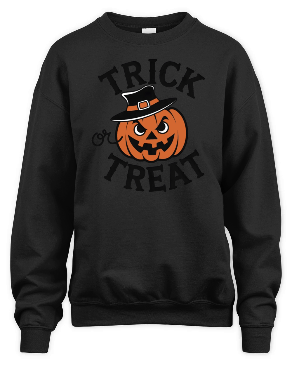 quotes Trick or treat halloween 2 Unisex Premium Crewneck Sweatshirt