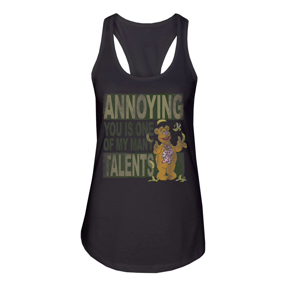 Fozzie Bear Annoying You Talent Vintage Women's Racerback Tank