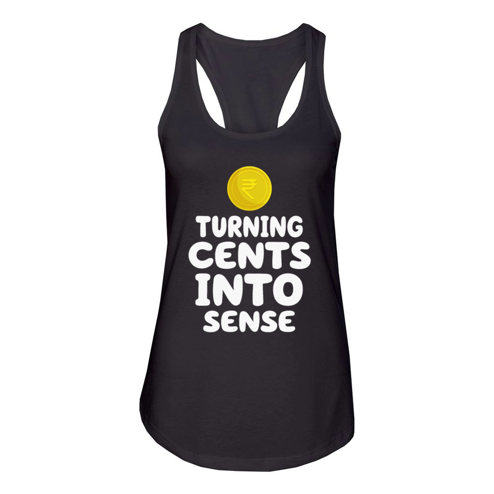 Old Coins New Adventures Numismatics Women's Racerback Tank